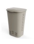 CESTO ROUPA NATURE 0703 ECRU 70L 45X37X68CM PLST