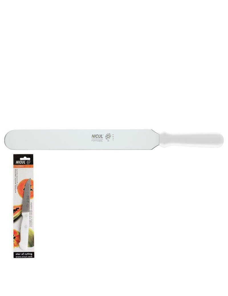 ESPATULA 682.7100.20 C/PLST. BRANCO NICUL BL