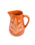 BARRO - CANECA PINTADA Nº4 ALT: 21CM