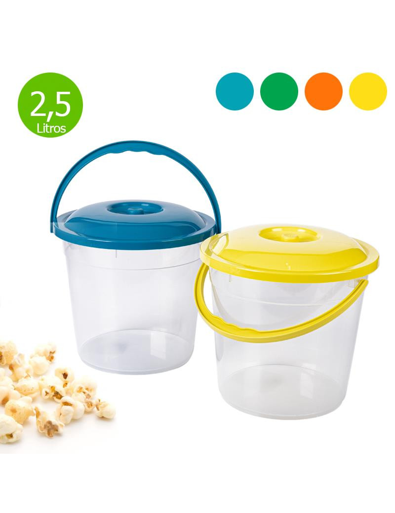 BALDE MULTIUSOS CD PIPOCA 250 1002 2,5L Ø18,4X17,5CM