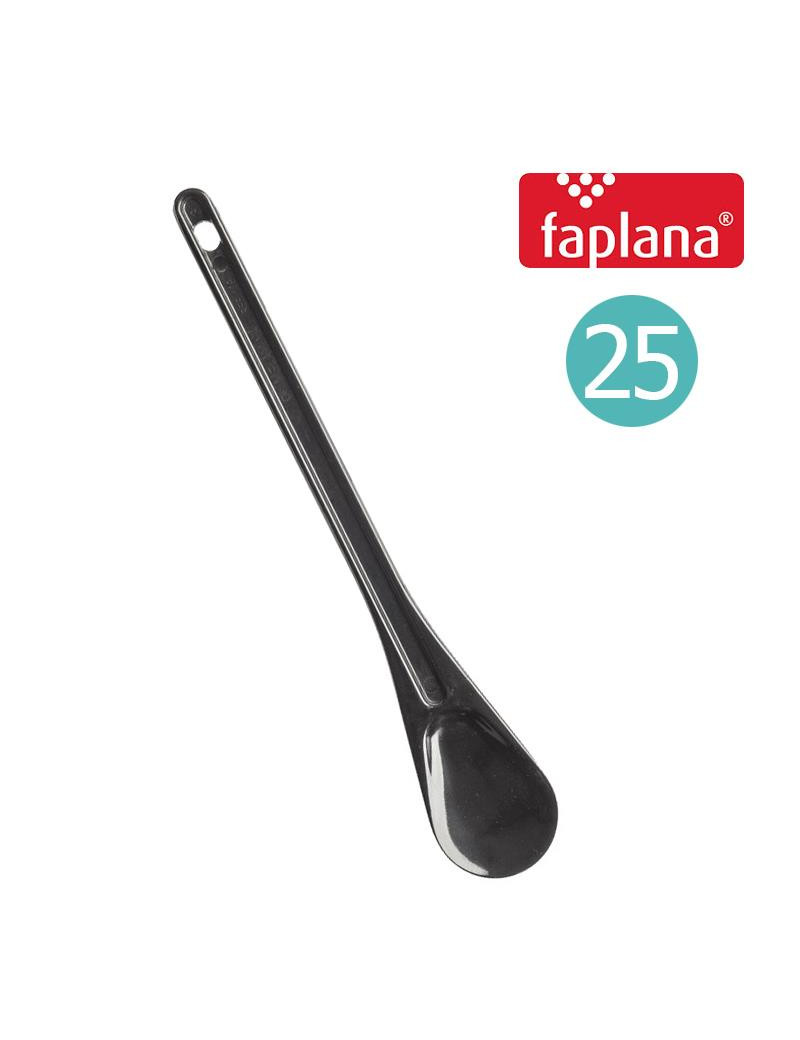 COLHER 109 COZINHA PLST. 25 CM PRETA