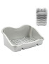 SUPORTE ESFREGAO HEGA 13084 TAMESIS 21X13X9CM CINZA PLST