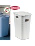 CESTO ROUPA 30500 ELEGANCE BRANCO 36L 39X28,5X54,5CM PLST