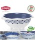 ESCORREDOR LEGUMES TOSCA 55251 BRANCO/AZUL 31X28X13CM