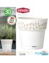 VASO 94150 CLOE BRANCO 30X29CM PLST