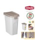 BALDE 98401 PET FOOD HERMETICO 15L 33X22X41CM TORTORA PLST