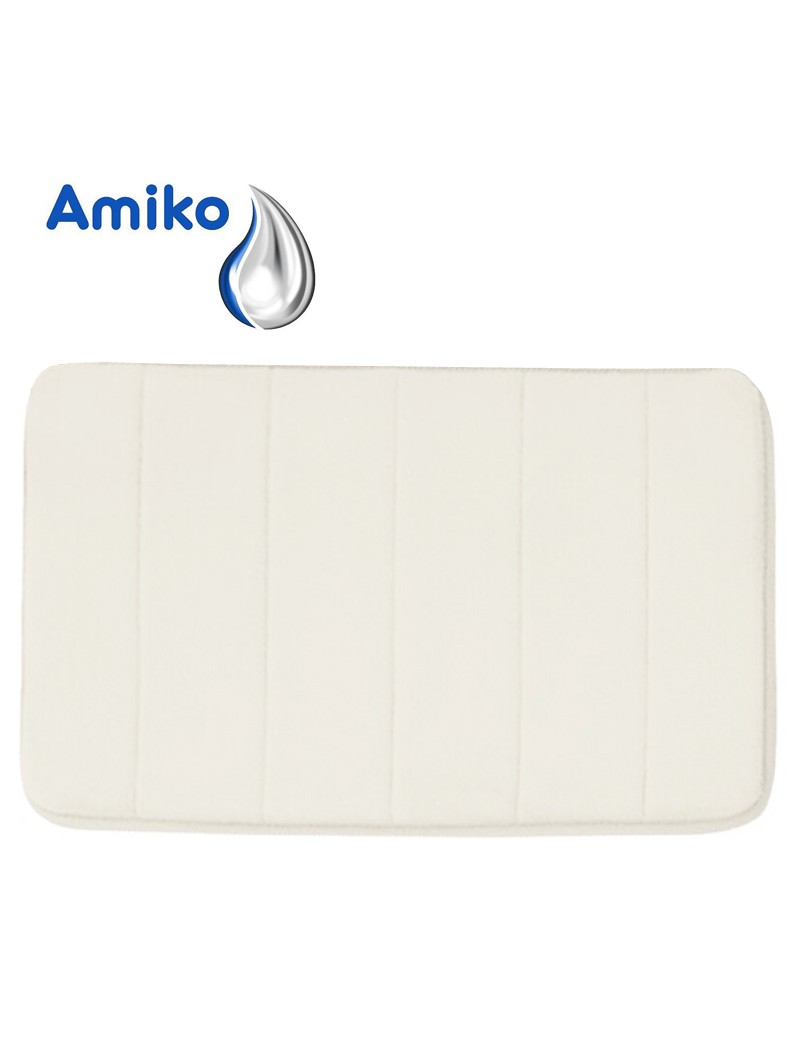 TAPETE WC AMIKO 2410 THERMAL ANTIDESLIZANTE BRANCO 40X60CM