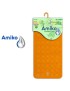 TAPETE BANHEIRA AMIKO 2703 LARANJA TRANSPARENTE 36X76CM PVC