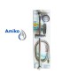 CONJUNTO CHUVEIRO AMIKO 4390 CANTABRICO 4 PEÇAS INOX