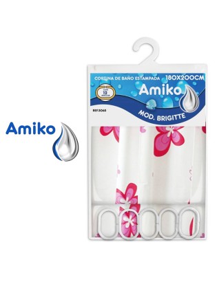 CORTINA BANHO AMIKO 5065...