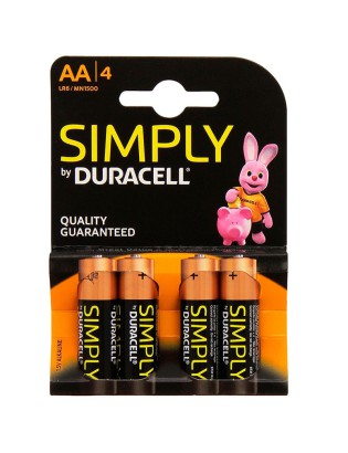 PILHAS DURACELL SIMPLY...