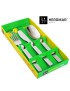 CONJUNTO CRIANÇA H TURINI 3 PEÇAS INOX