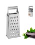 RASPADOR LS 2454  4 FACES 24,5X10X8CM INOX