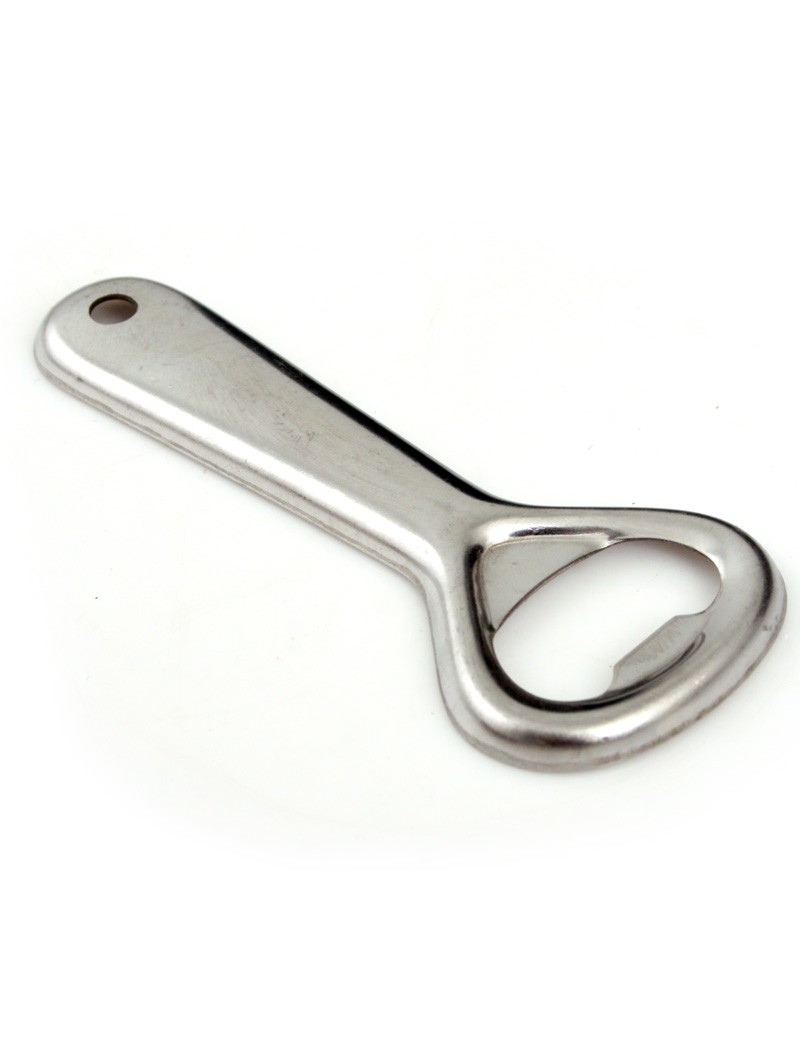 ABRE-CAPSULAS CERVEJA GRANDE INOX 11CM