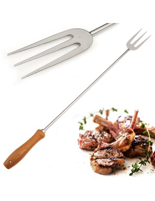 GARFO 3 DENTES 45 CM INOX...