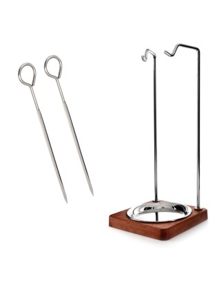 SUPORTE P/ 2 ESPETADAS 35CM