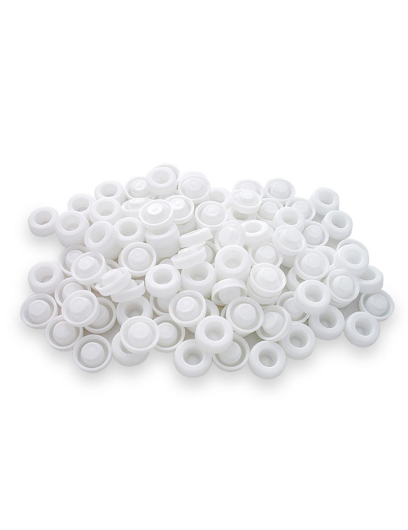 CAPSULAS P/GARRAFA REF.13 PLASTICO BRANCA