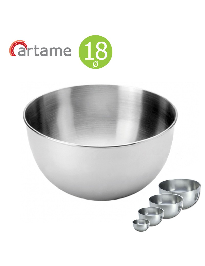 TIGELA ARTAME 15518 18X7,7CM 1,40L INOX 18/10