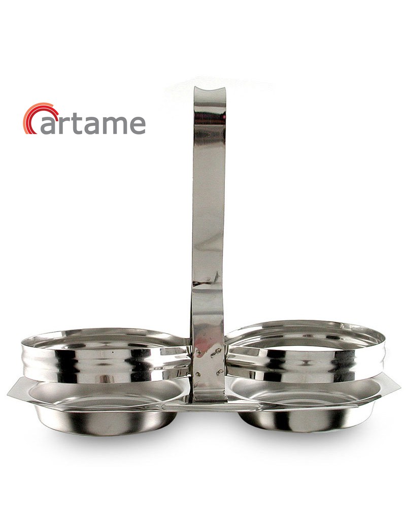BASE GALHETEIRO 15600 11,5X23X19CM INOX 18/10
