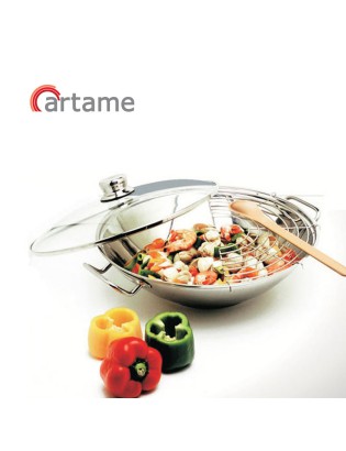 WOK 36 CM C/ASAS E GRELHA...