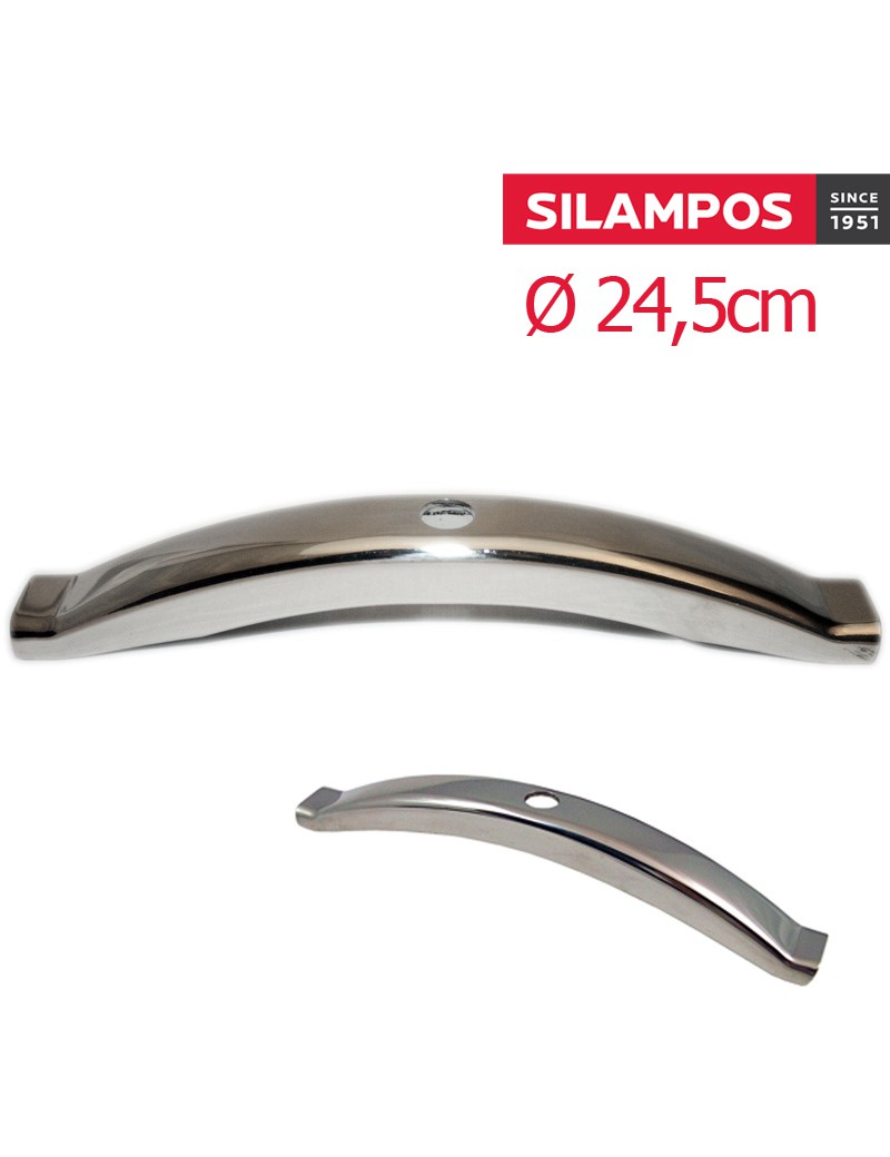 TRAVESSAO AÇO INOX SL P/P. PRESSAO TRADICIONAL Ø24,5CM