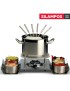 FONDUE SL NAUTILUS COMPLETO Ø16CM 6 TAÇAS INOX 18/10