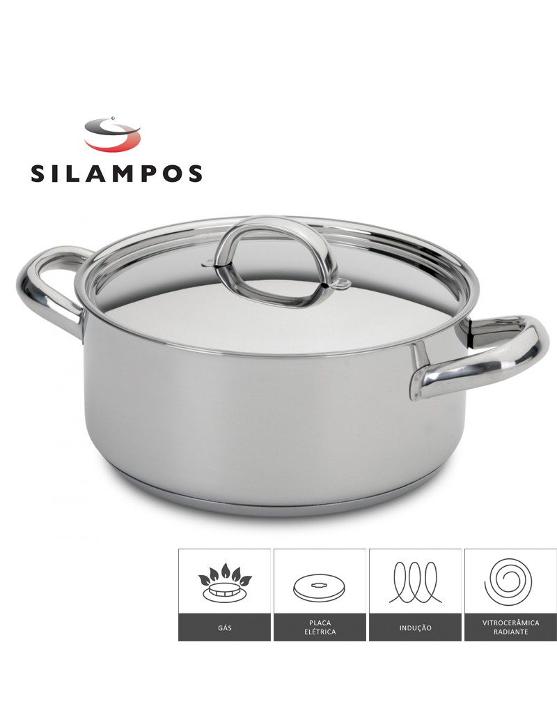 CAÇAROLA SL LOW COST A Ø26X10,5CM INOX18/10