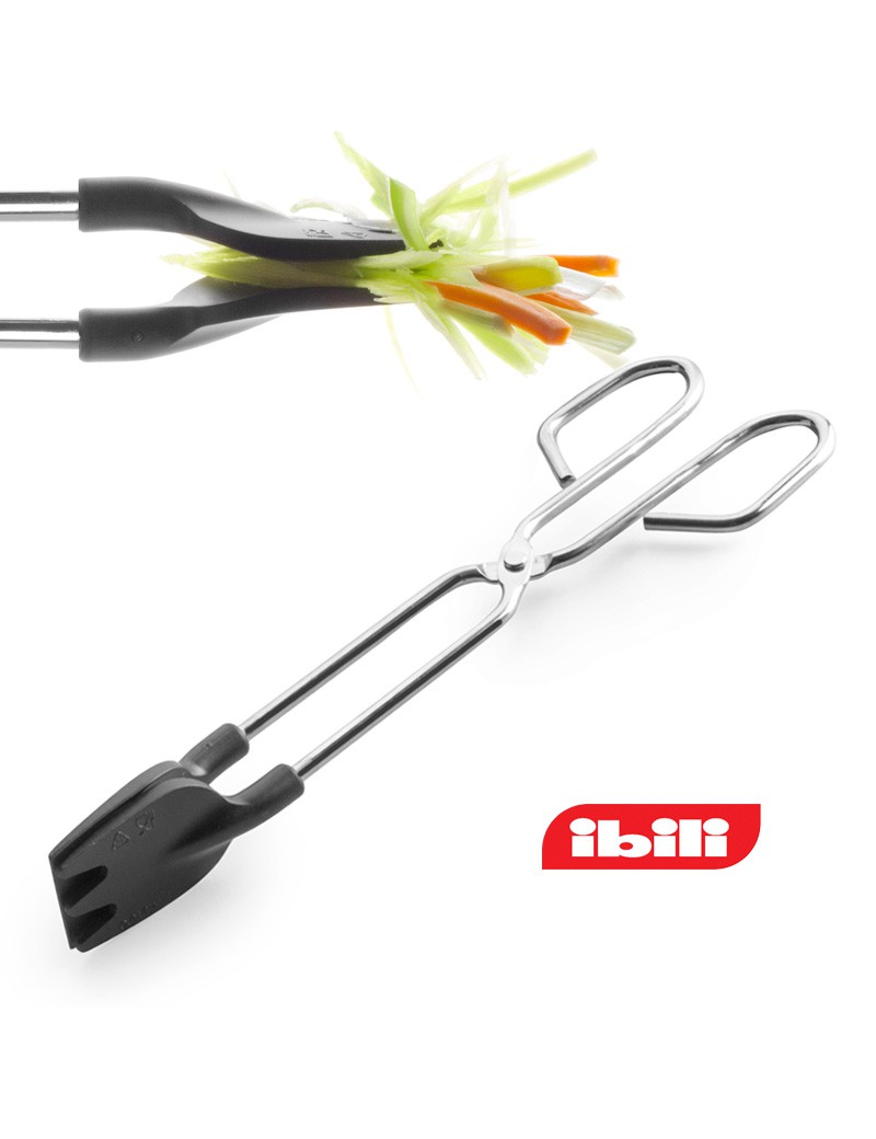 TENAZ CHURRASCO IBILI 791125 25X4CM INOX18/10 + NYLON
