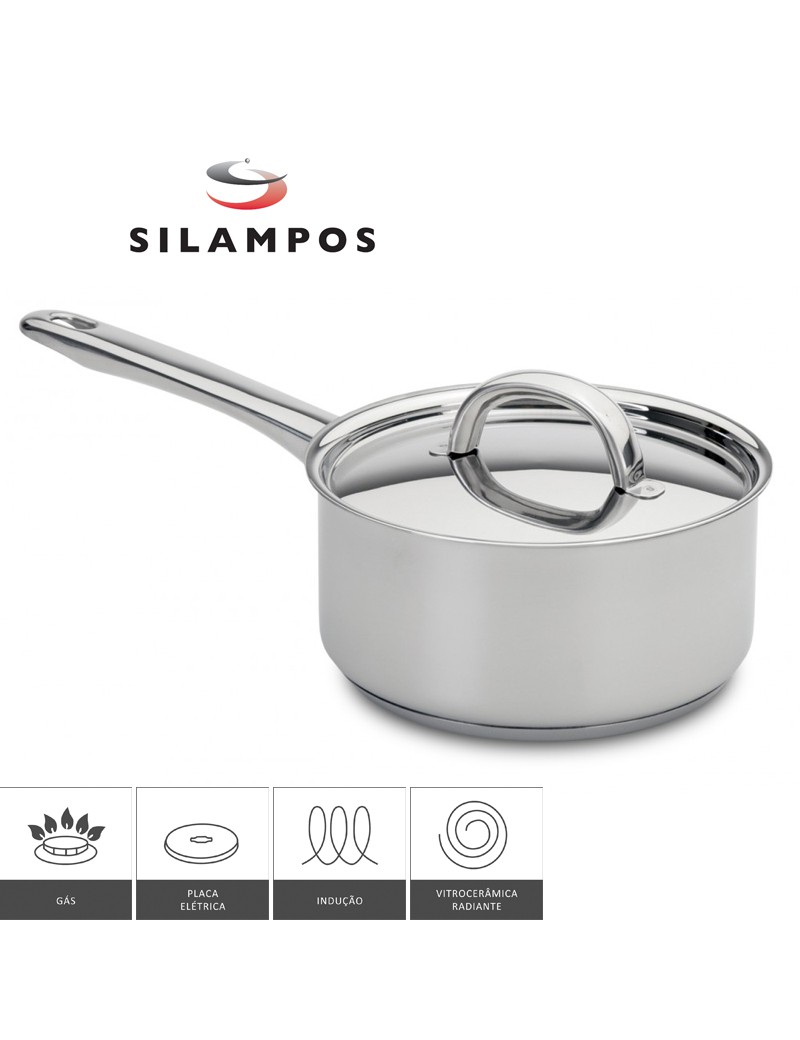 CAÇAROLA SL LOW COST A C/CABO Ø16X7,9CM INOX18/10