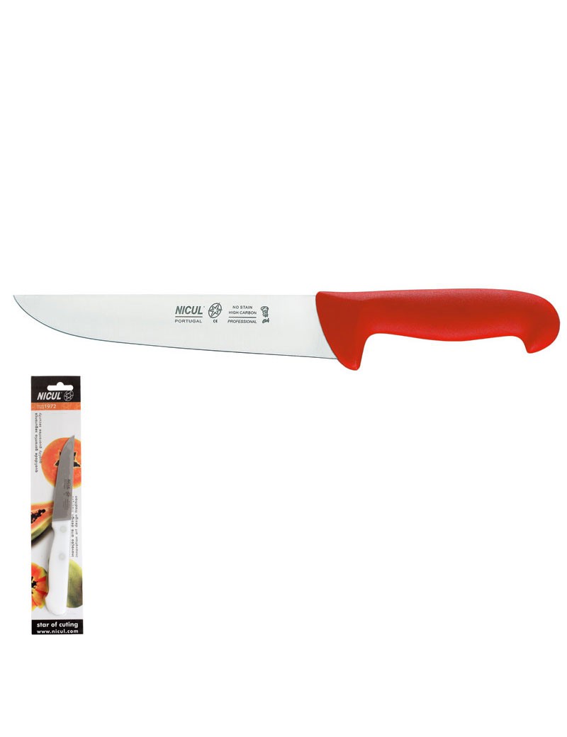 FACA P/CARNE PP VERMELHO 784.2300.24