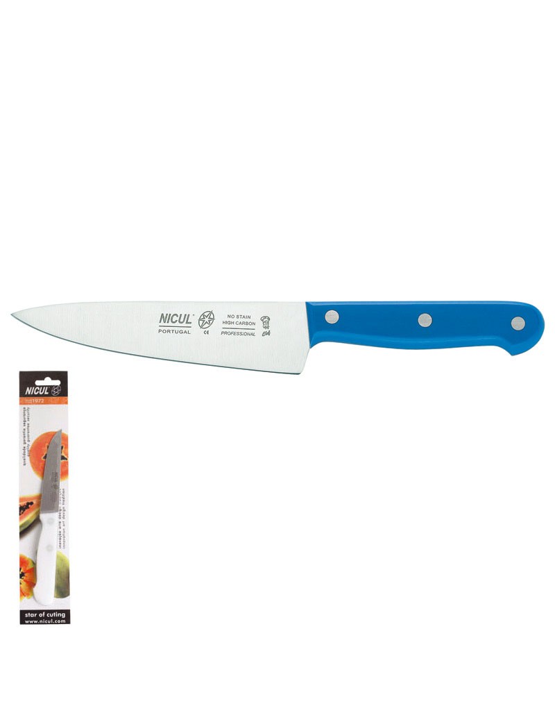 FACA COZINHEIRO 796.7200.25 CABO POM AZUL