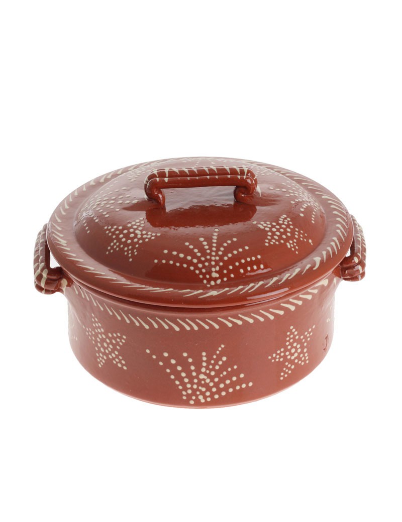 BARRO - TACHO PINTADO Nº4 25X12CM