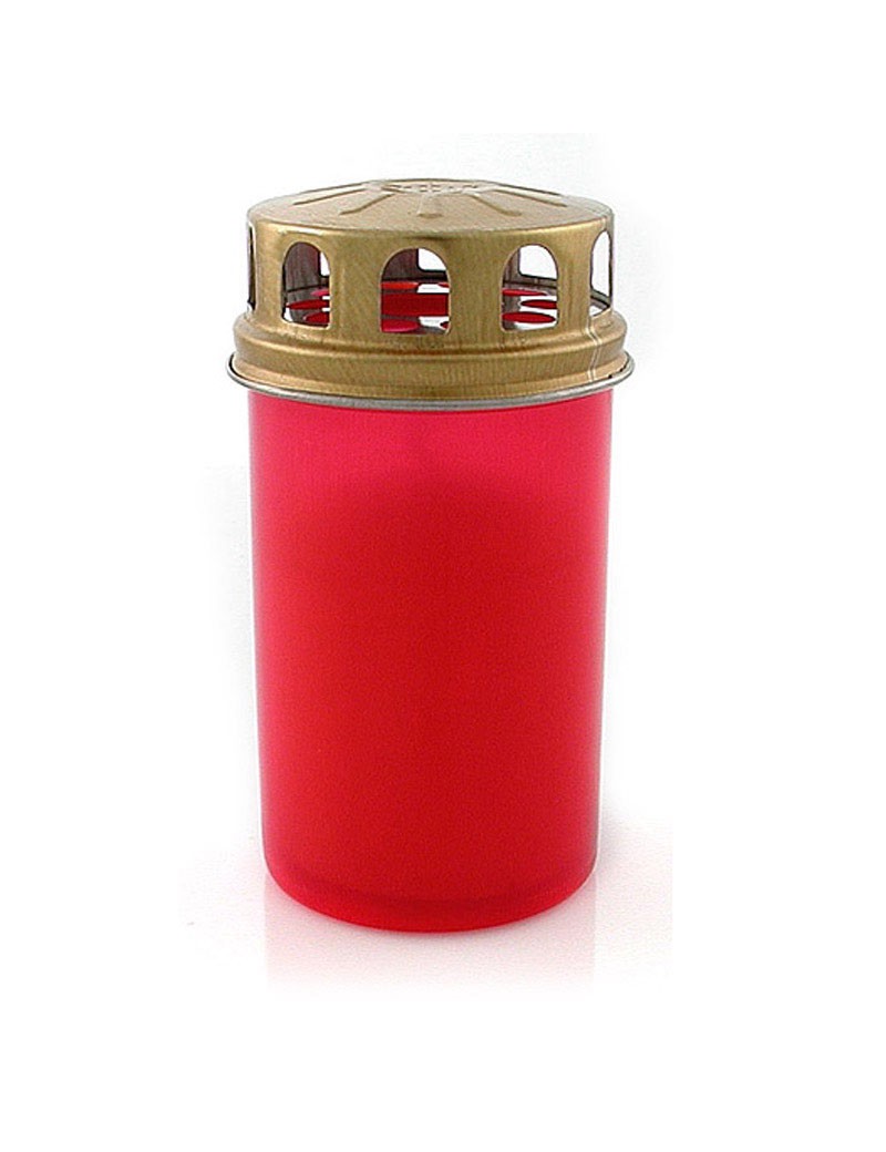 CIRIOS 30L COPO VERMELHO CERA AMARELA