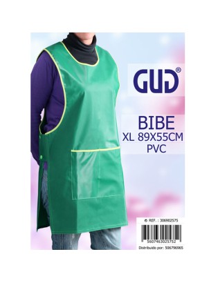 BIBE PVC VERDE TAM XL 89X55 CM
