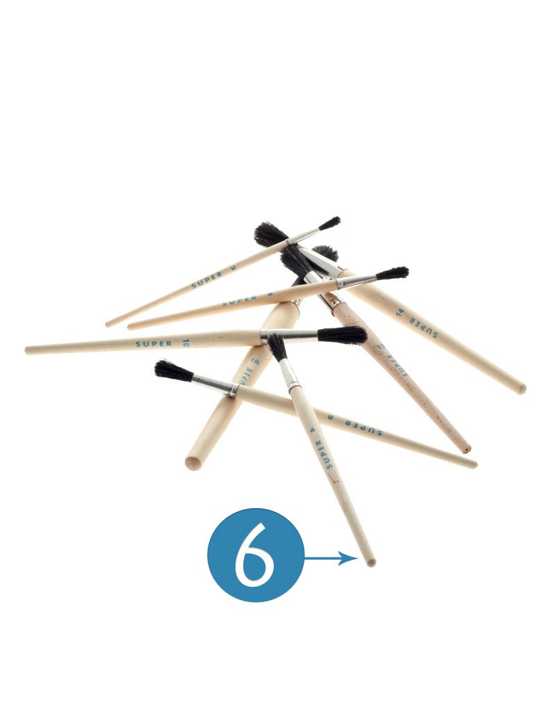 PINCEL P/TRACO Nº6 SUPER