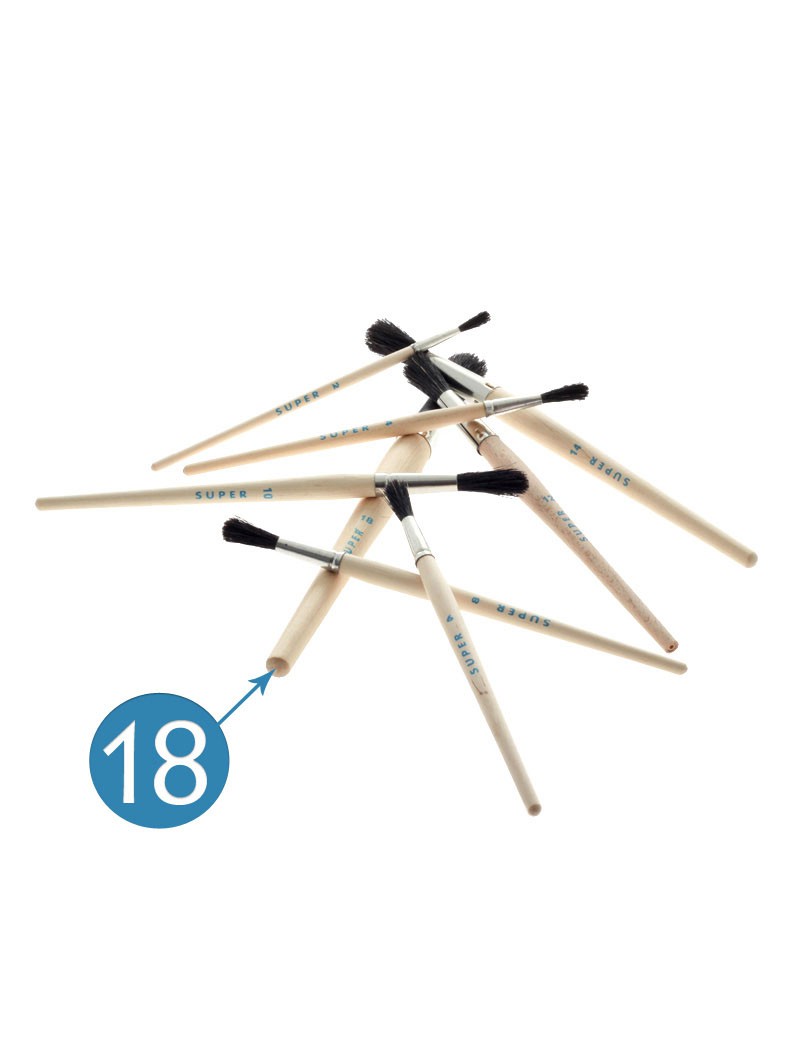 PINCEL P/TRACO Nº18 SUPER