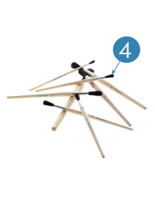 PINCEL P/TRACO Nº4 SUPER