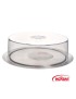 07000 - BANDEJA REDONDA INOX C/ TP ACRILICO 35CM INOXIBAR