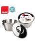FORMA PUDIM IBILI 651620 CLASICA Ø20CM INOX 18/10