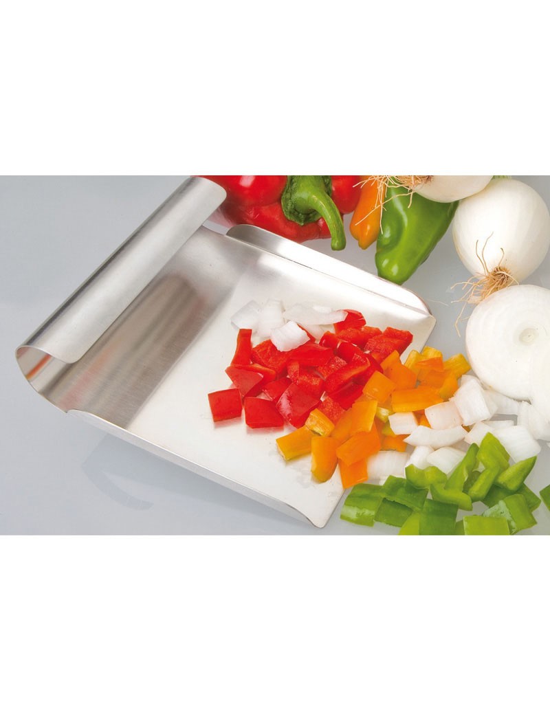 PA RECOLHADORA VERDURAS INOX 24X15 722224