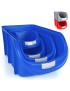 NOVALINE CAIXA DE EMPILHAR AZUL 200X135X110