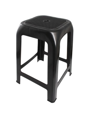 BANCO PLASTICO PRETO